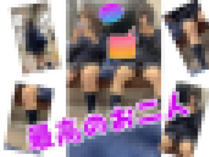 無防備すぎん?!丸出しJK2人組の生パン様御光臨