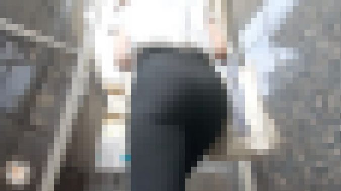 【4K高画質】ぴったりフィット黒レギパンJD