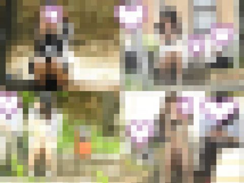 お座りお姉さん発見!!(FHD)大変です!!パンツが見えてますよ127