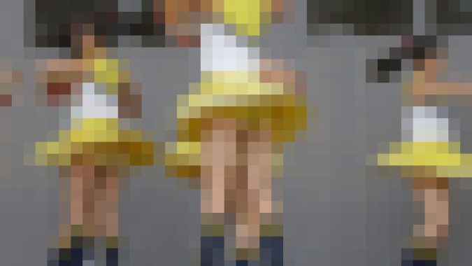 超高画質FHD動画 超ミニスカ衣装にドキ!ムレムレパンツがたまりません J●チアは最高ですNO-2