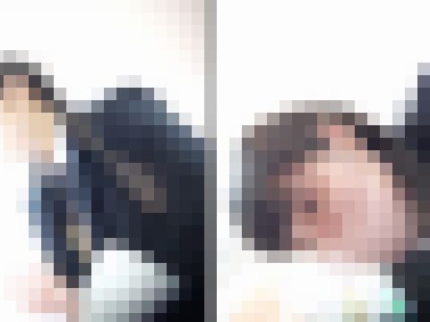 【4K】見上げるUFO#33 (純朴制服女子と元気な女学生)