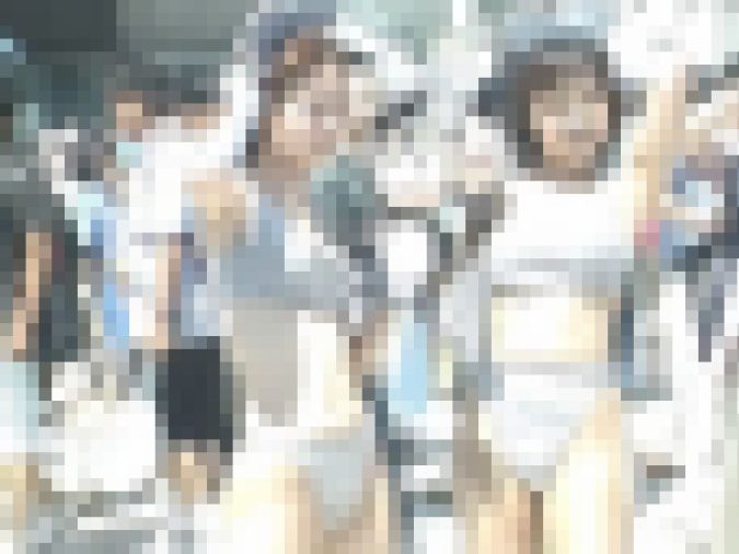 【再販】昔のコミケのコスプレイヤー達の撮影風景