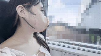 電車お触り19 超可愛い巨乳ちゃんがおっぱいと股間を触られまくってます!!!ピンク乳首!!!
