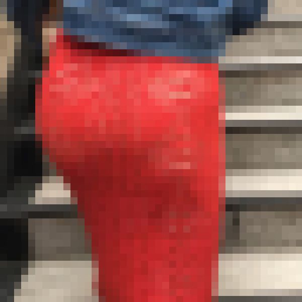 【再販】【OLシリーズ】赤い網レーススカートを履いた顔が濃い女のエロ尻!デカ尻公開【175】