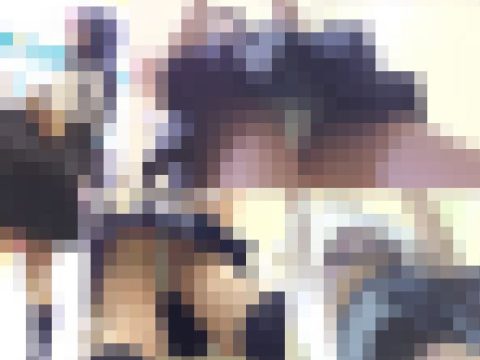【再販】黒髪ロリ系美少女の可愛いパンツとセーラー服の隙間からのブラが丸見え!食い込み直す時の尻肉の揺れまで捉えました!白猫作品v