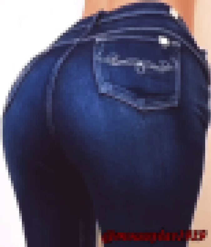 ムラムラさせるエロ尻ジーンズ??チンポシコって~??オカズにして~??