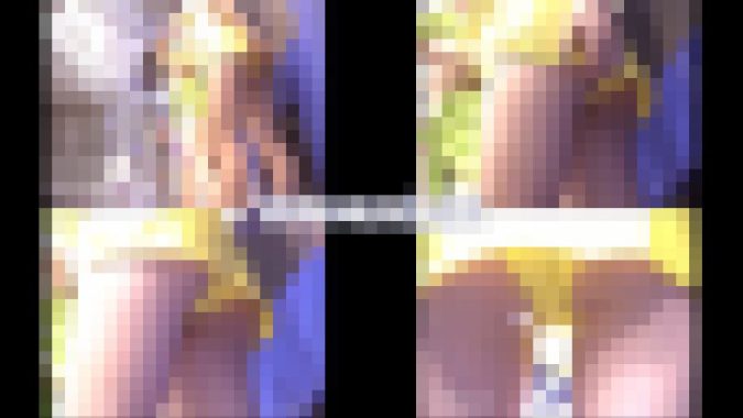 【再販】98オートアジア-3 <水着キャンギャル直下型ローアングル>