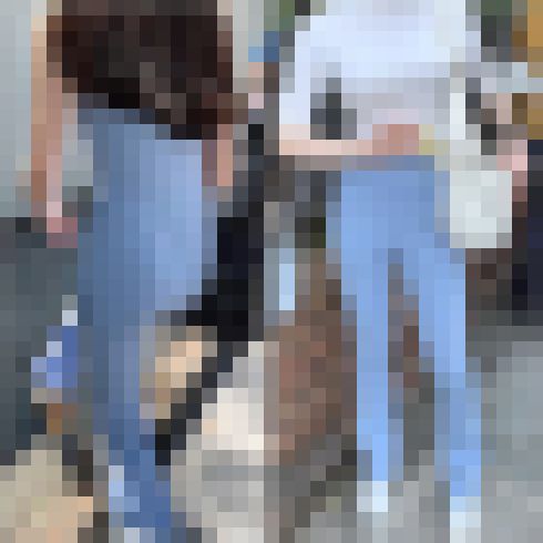 【再販】No.672「コバルトブルーの洋服に身を纏った絶世の美女2選」