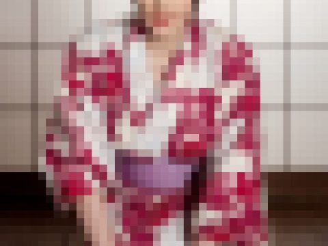 【再販】高身長Gカップ100㎝越えのデカエロ尻の美白美女に癒される…浴衣姿で膝枕耳かき・授乳手コキ・丁寧な男のアナル舐め奉仕・密着ホール