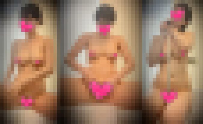 もはやオナニー!入念なオマンコ掃除。美巨乳を揺らしながらクパァと陰唇を広げるお姉さん【民泊】