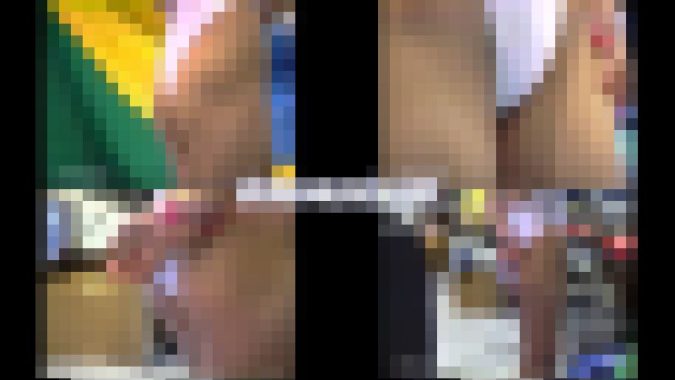 【再販】92モータースポーツショー2-2 <白のハイレグキャンギャル2名>