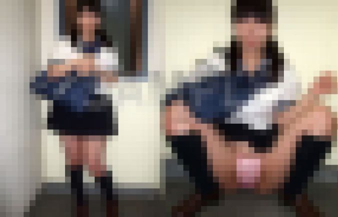 【制服女子】こはね 高画質