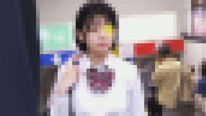 《夏休みP還元》【電車チカン】★この純真さでまさかのHカップ★オリンピックを目指すバドミントン女子の淫乱デカ乳輪!!
