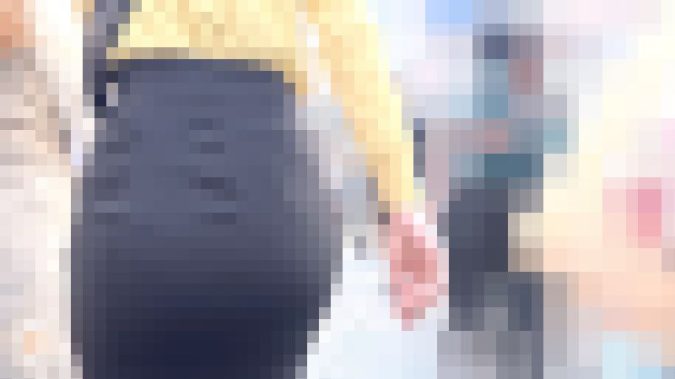 【4K高画質】黒マーメイド Tバックくっきり
