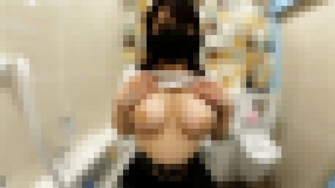 【マスク顔出し】デカ乳&デカ尻が大胆丸見え!!肉感肉厚ムチムチ美女の挑発スタイルに即勃起必至!!【後編】