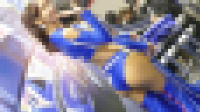 超速報!東京オートサロン2026 NO-17 青ハイレグちゃんセクシーバックショット編