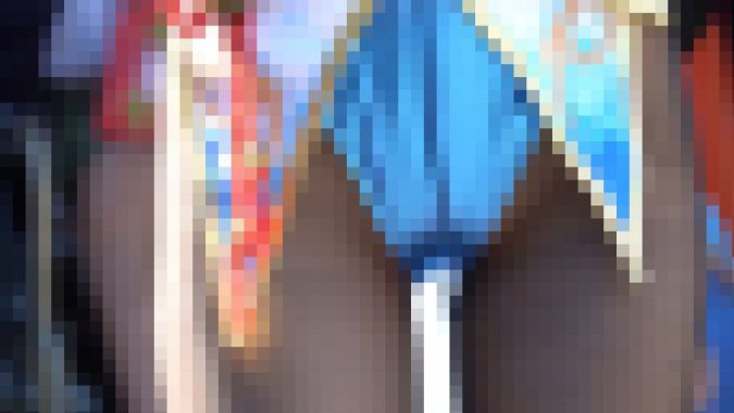 ハミ毛!ハミマン!スーパーデカケツ!!!コスプレイベントならどんなにエロい格好をしても大丈夫!もっと私でシコって! コス撮55