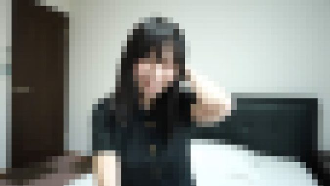 【再販】【個人撮影】ゆうきすずの喉チン触り&開口器アヘ顔Wピース