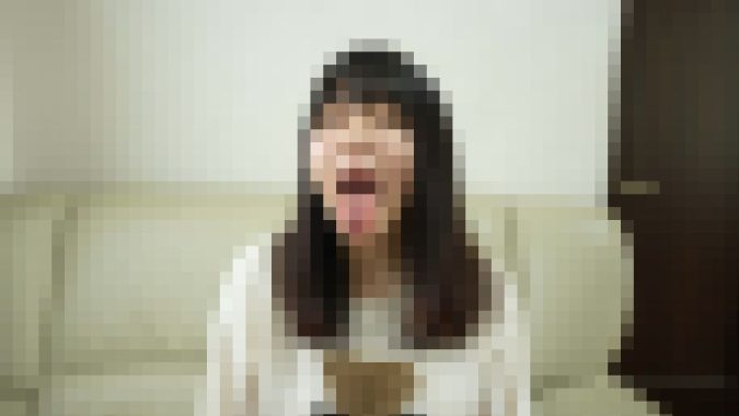 【再販】【個人撮影】八森わか菜の喉チン触り&喉奥ディルド