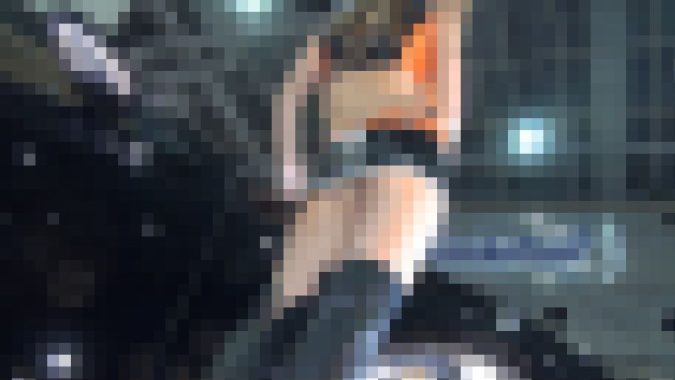 【再販】ほぼ履いていない?超絶Tバックのスレンダーキャンギャルをローアングル狙い撃ち