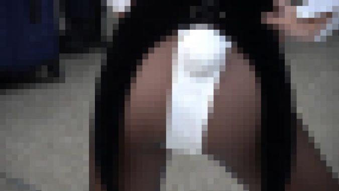 エロコスプレは油断大敵!気が抜けた瞬間のドスケベハプニングをがっつり撮った! コスイベ撮影66